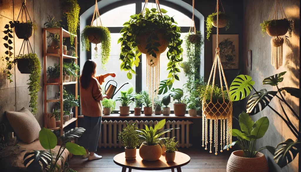 How to Grow and Care for Indoor Hanging Plants