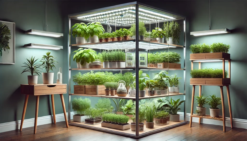 How to Create a Mini Indoor Greenhouse for Year-Round Plant Growth